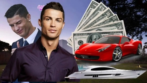 Tổng giá trị tài sản của Ronaldo