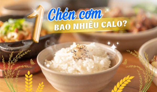 Cách tính calo trong 100g cơm trắng