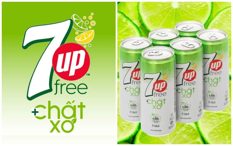 Nguồn gốc của calo trong 7 Up