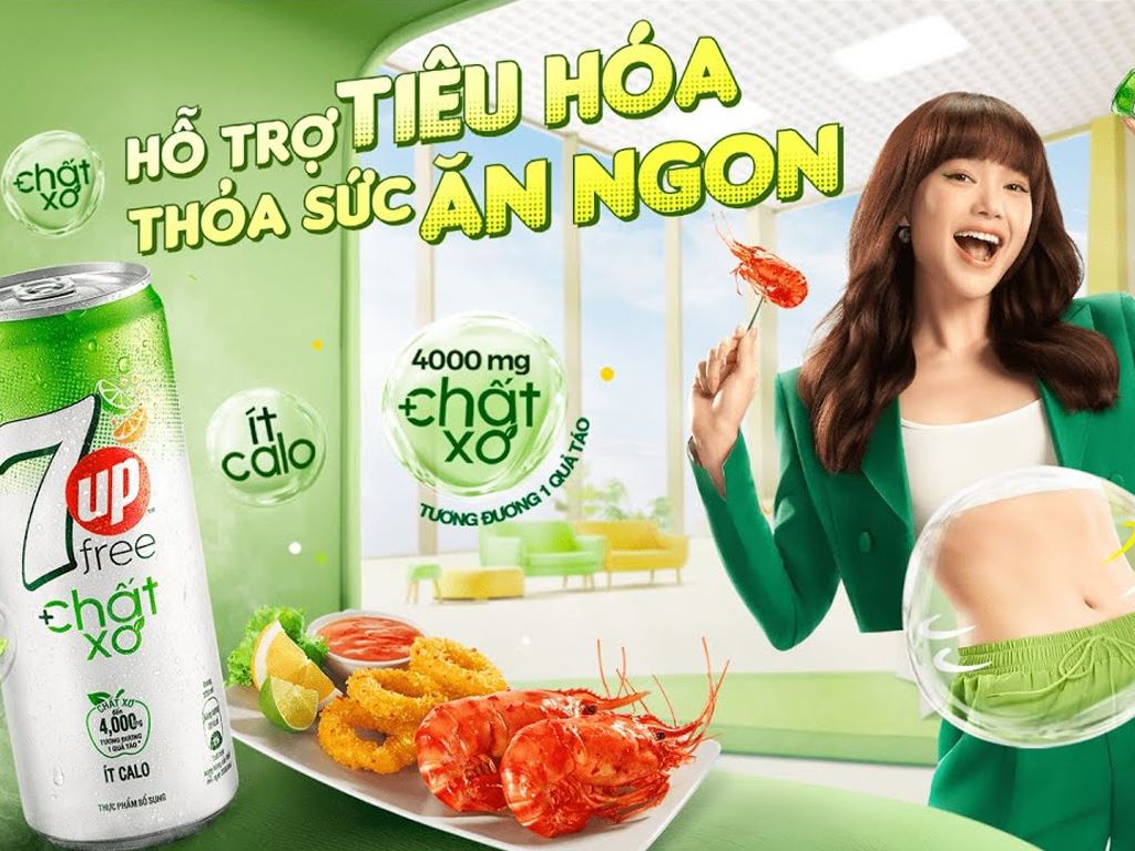 7 Up không đường và lượng calo