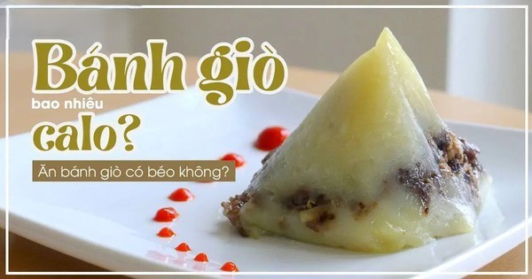 Bánh giò bao nhiêu calo?